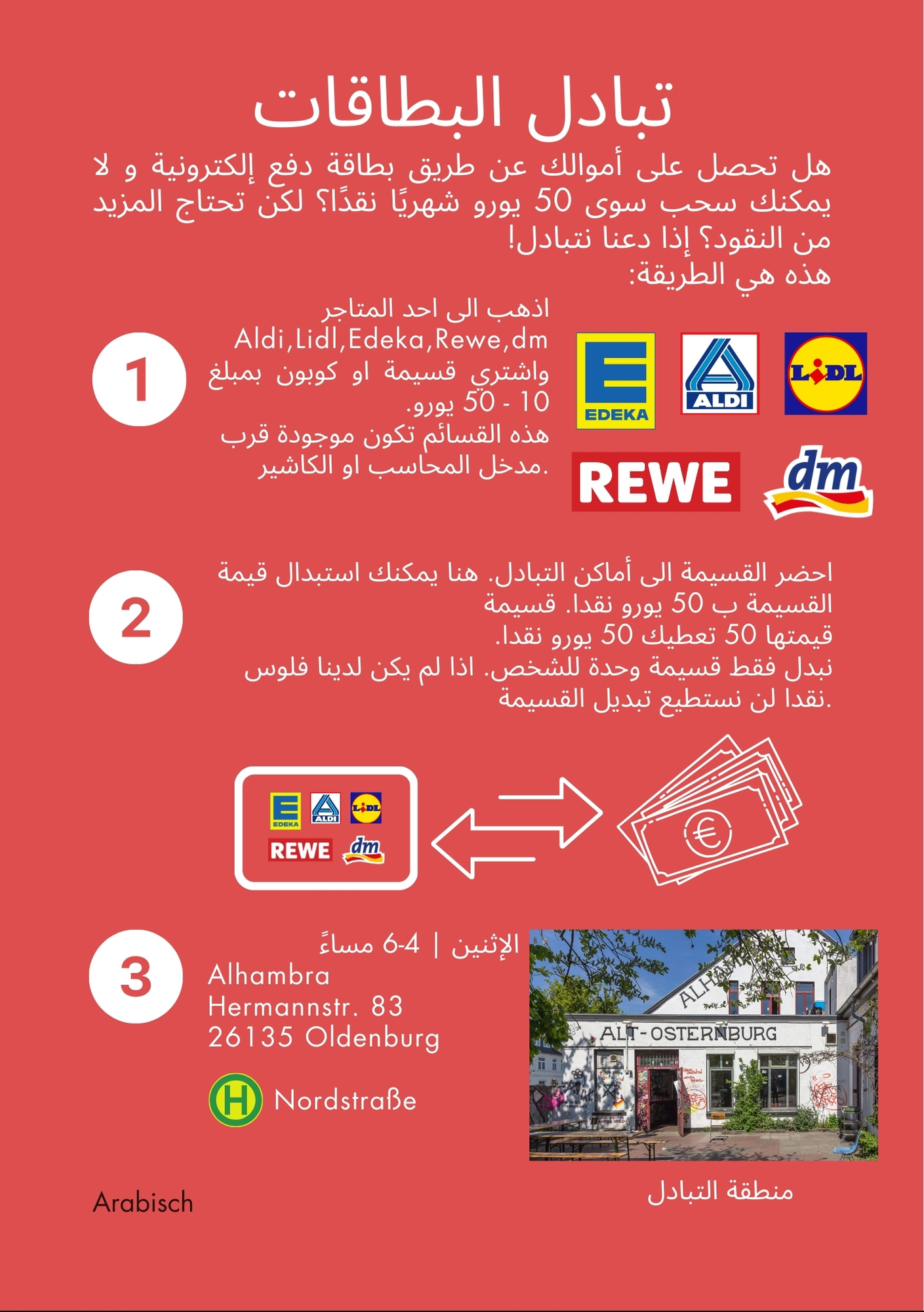 Flyer Arabisch