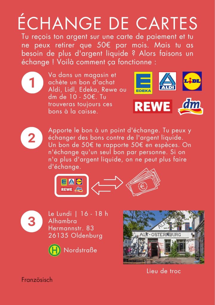 Flyer Französisch