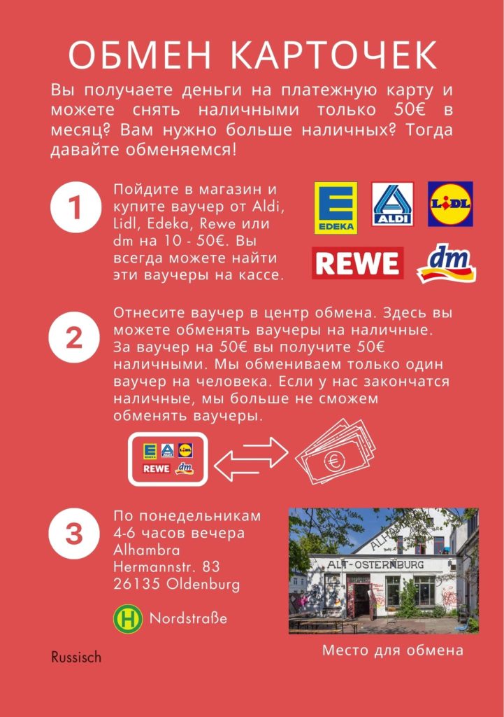 Flyer Russisch