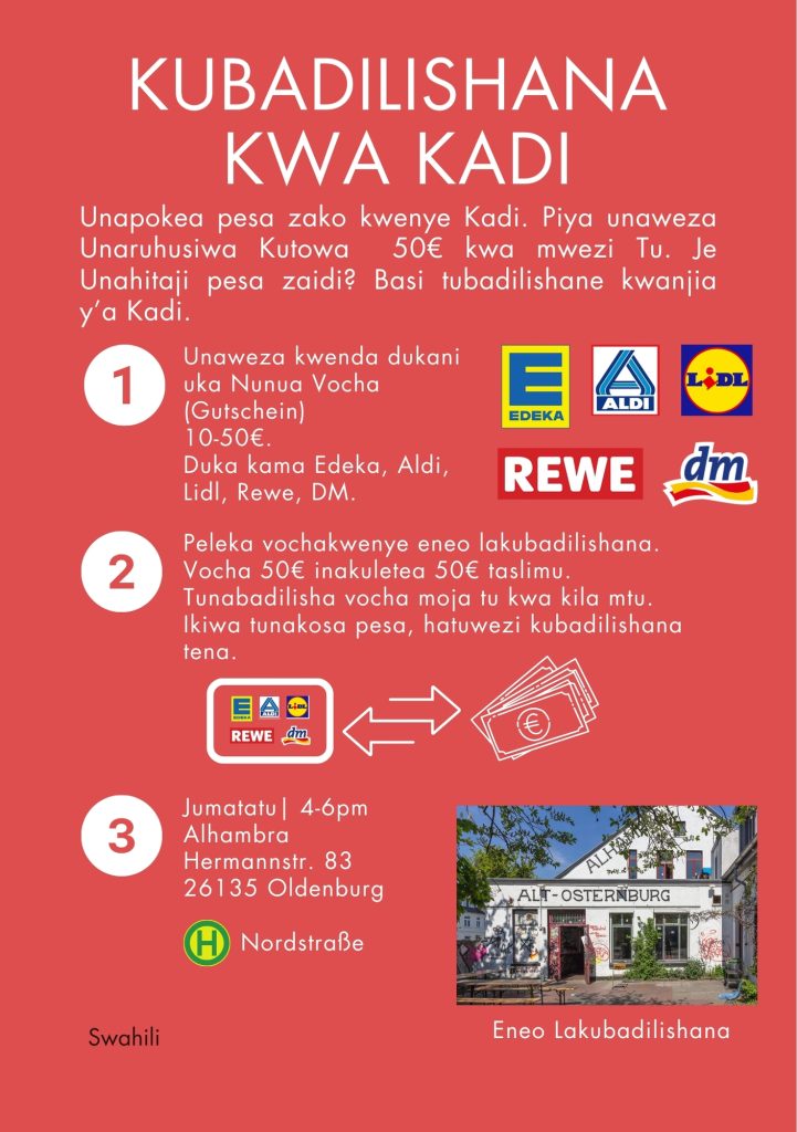 Flyer Swahili