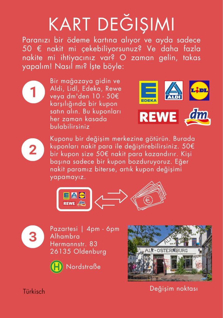 Flyer Türkisch